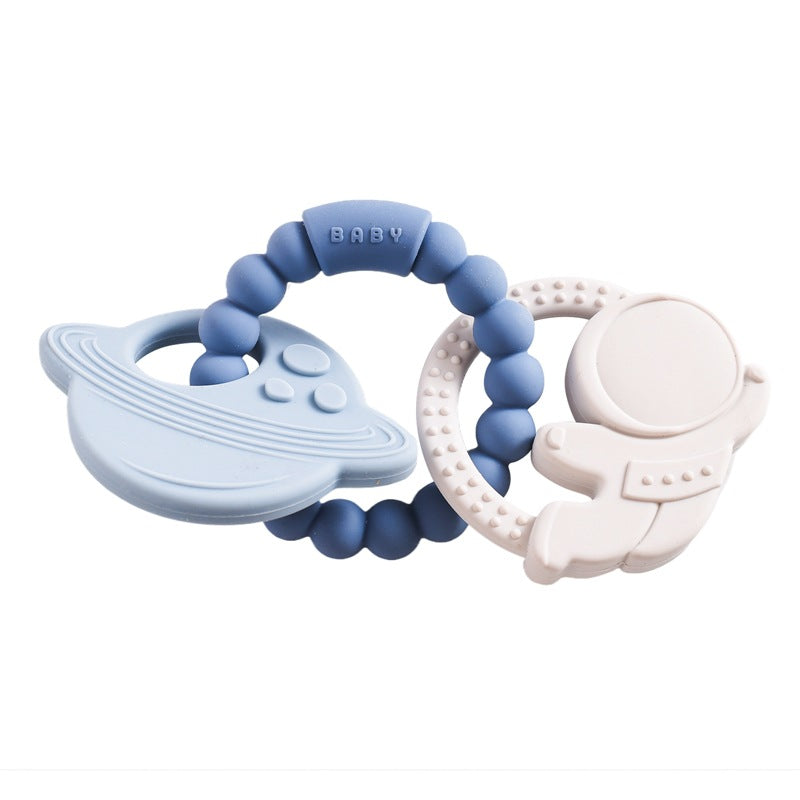 Edible Silicon Baby Teether Bracelet Molar Rod