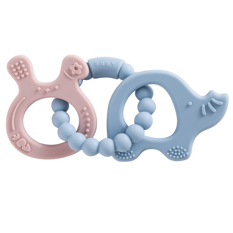 Edible Silicon Baby Teether Bracelet Molar Rod
