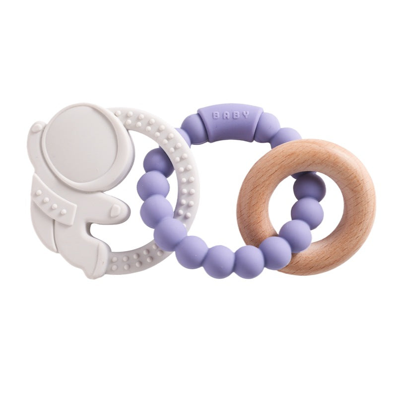 Edible Silicon Baby Teether Bracelet Molar Rod