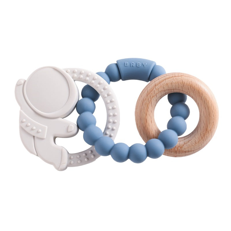Edible Silicon Baby Teether Bracelet Molar Rod