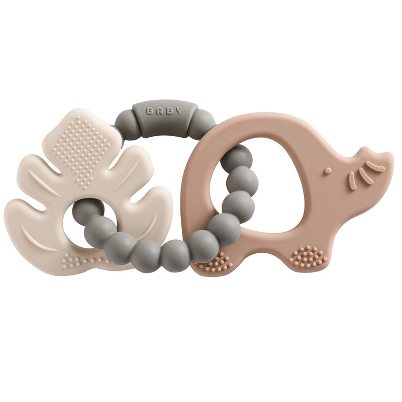 Edible Silicon Baby Teether Bracelet Molar Rod