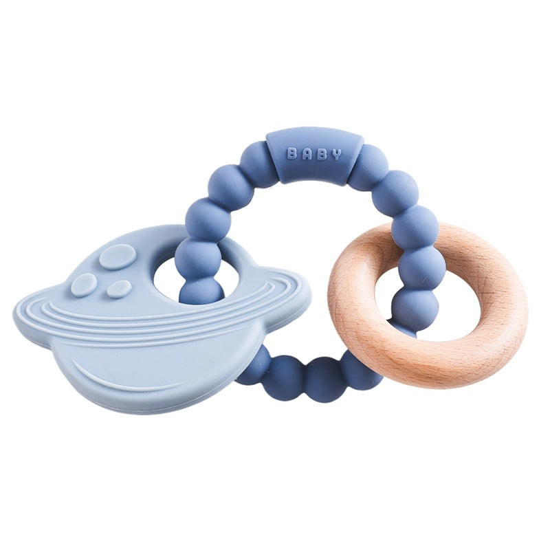 Edible Silicon Baby Teether Bracelet Molar Rod